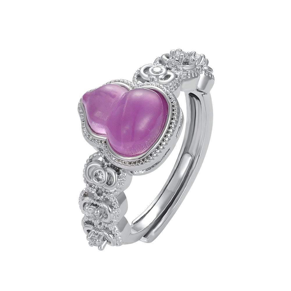 Damenring mit kunstvollem Herzdesign und elegantem Zirkonia Shop Nory