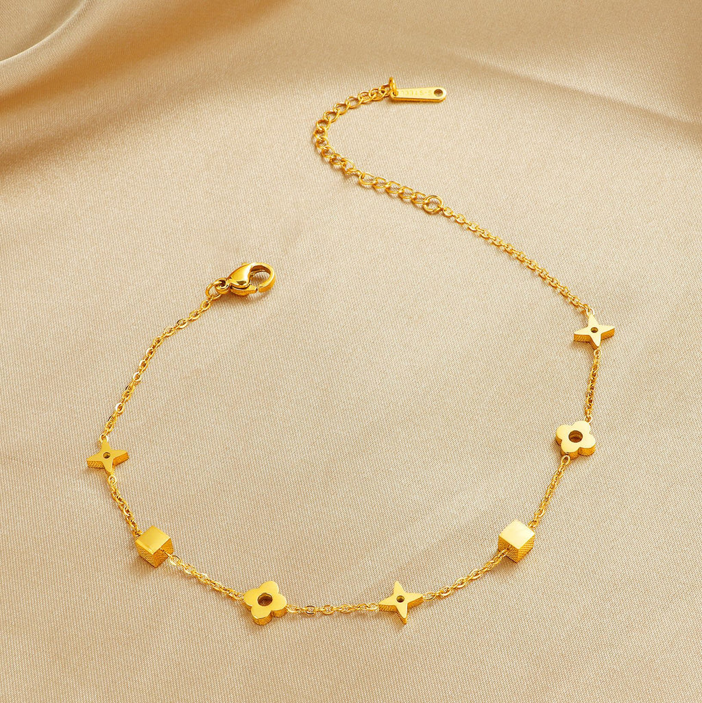 Damen Geometrische Kette Halskette Shop Nory