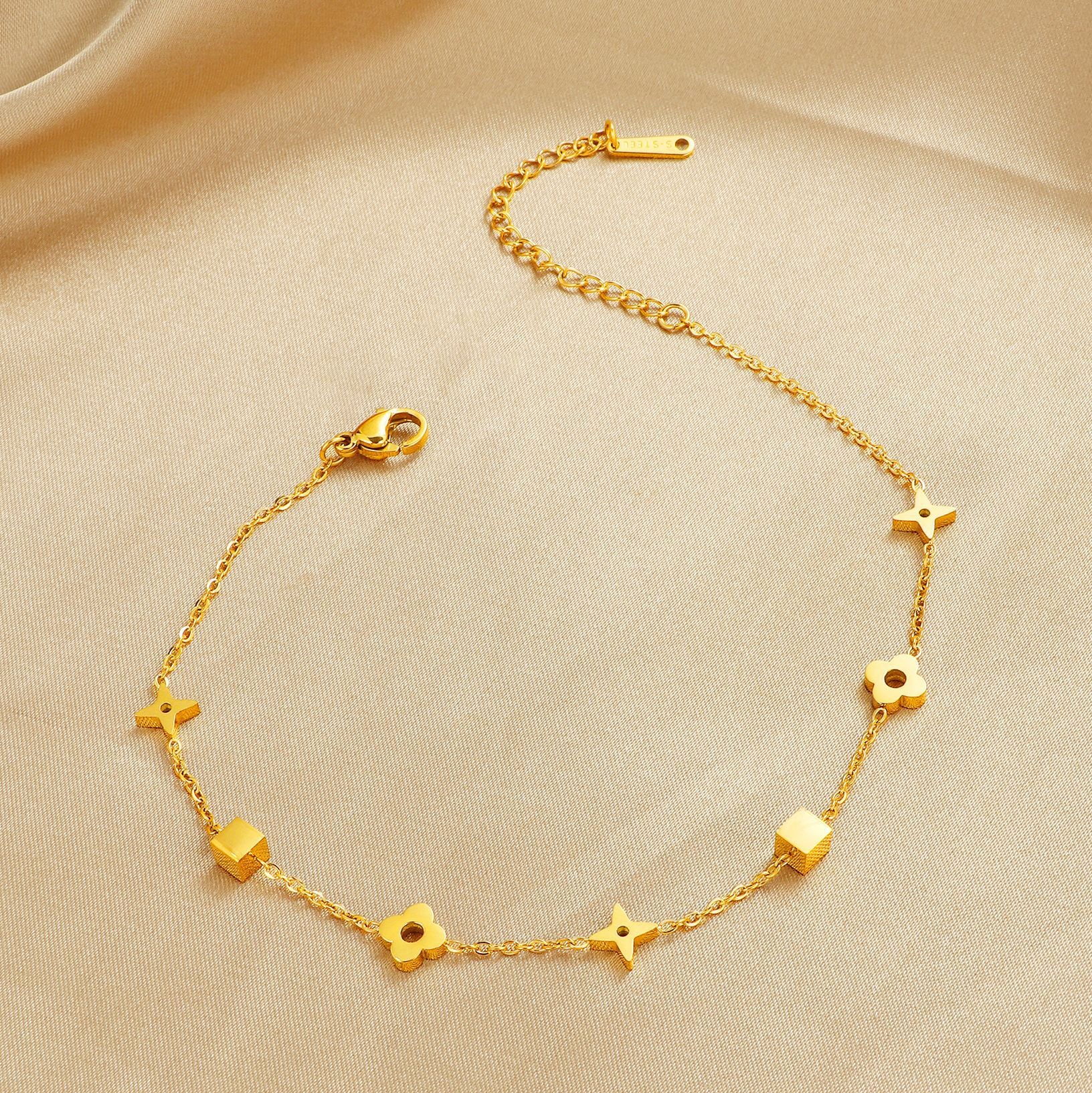 Damen Geometrische Kette Halskette Shop Nory