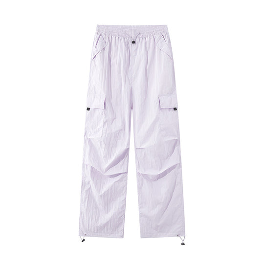 Unisex Leichte technische Cargo-Hose mit Kordelzug und verstellbarem Saum Shop Nory