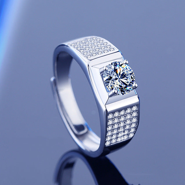 Damen Schmuckring mit funkelndem Zirkon Shop Nory