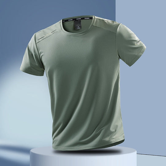 Herren nan atmungsaktives Funktions-T-Shirt aus feuchtigkeitsableitender Mikrofaser Shopnory