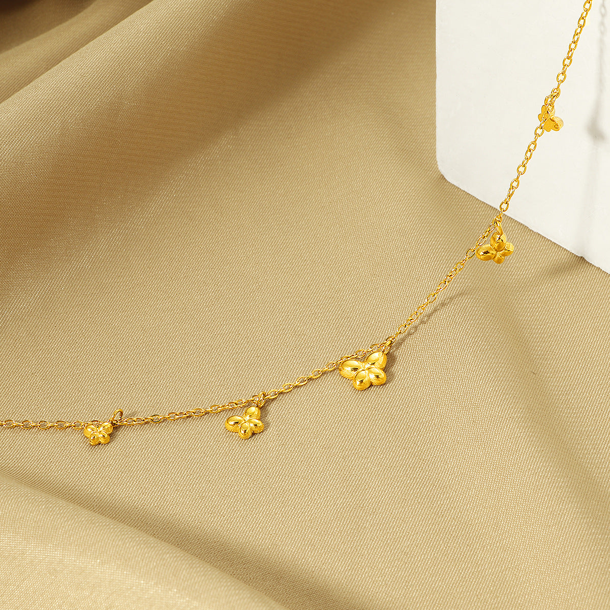 Damen Blumen Charm Fußkette Shop Nory