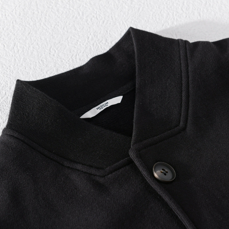 Herren Lässige Hemdjacke im Bomberstil mit aufgesetzten Kontrasttaschen Shop Nory