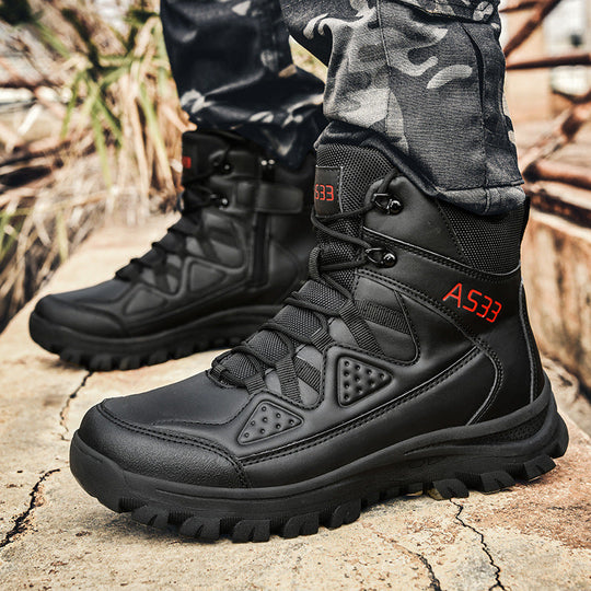 Damen robuste Wanderstiefel mit atmungsaktiver Membran Shopnory
