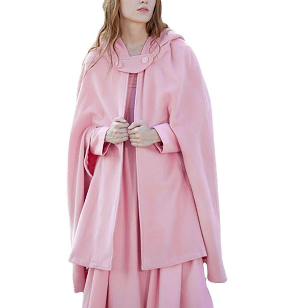 Damen Überwurf Poncho