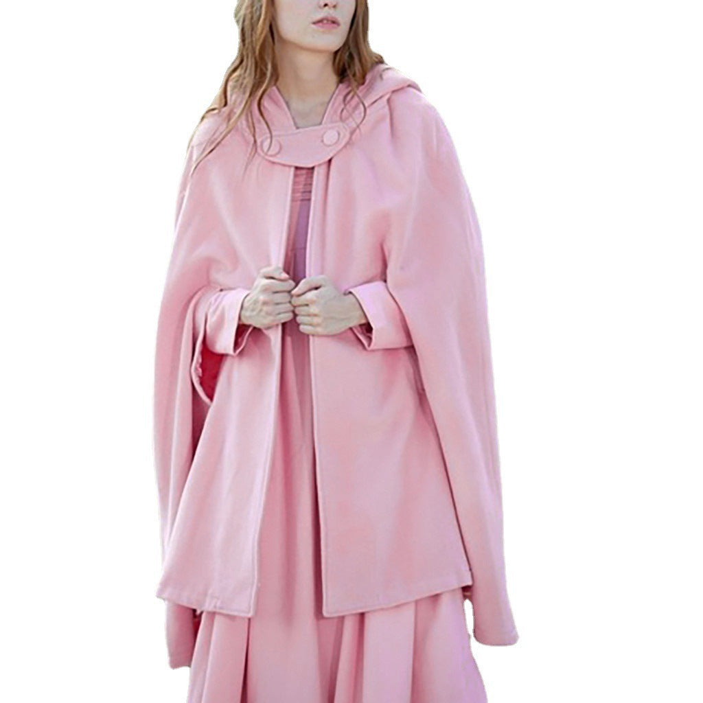 Damen Überwurf Poncho