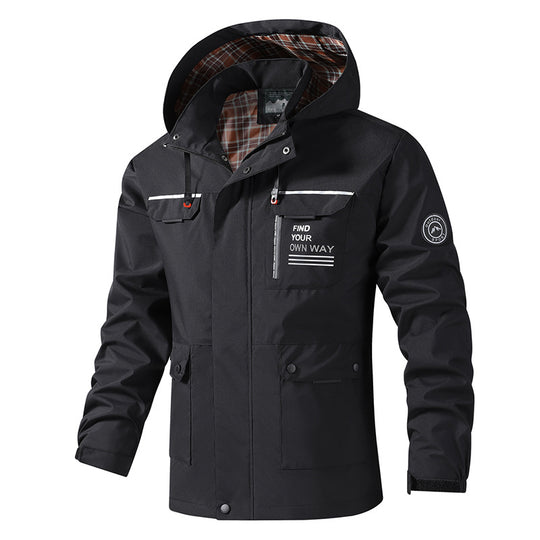 Herren Multifunktionale Outdoorjacke Shop Nory