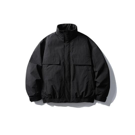 Herren Boxy Thermo‑Fieldjacke mit hohem Stehkragen und aufgesetzten Pattentaschen Shop Nory