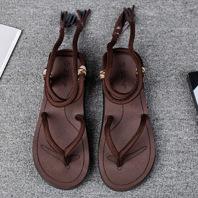 Damen multifunktionale Freizeitsandalen mit verstellbarem Riemensystem und rutschfester Sohle Shopnory