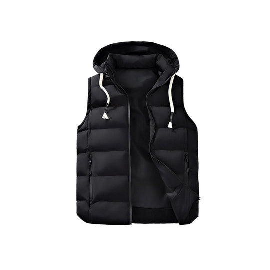 Herren Steppweste mit Kapuze, windabweisender Mikrofaserschale und leichter Thermoisolierung Shop Nory