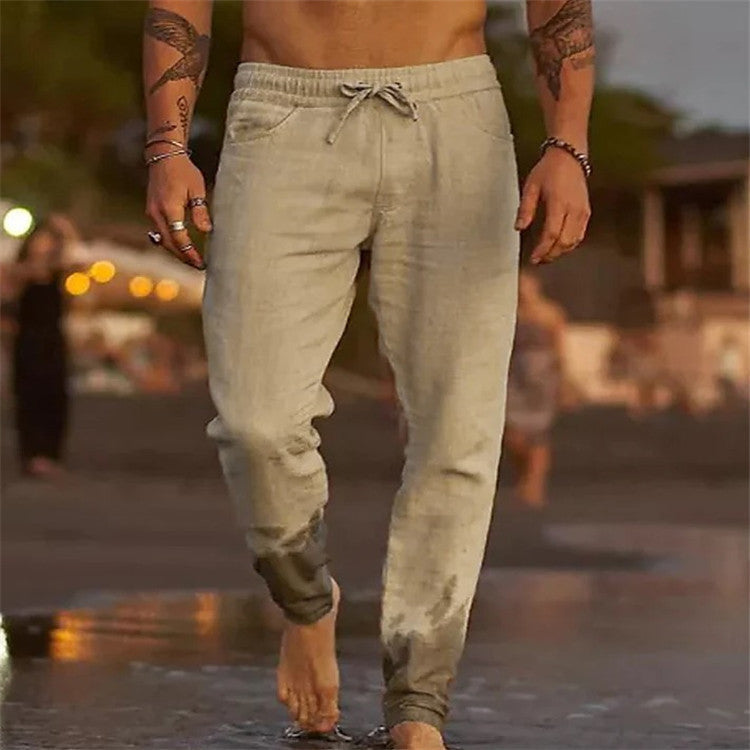 Lässige Leinenhose für Herren