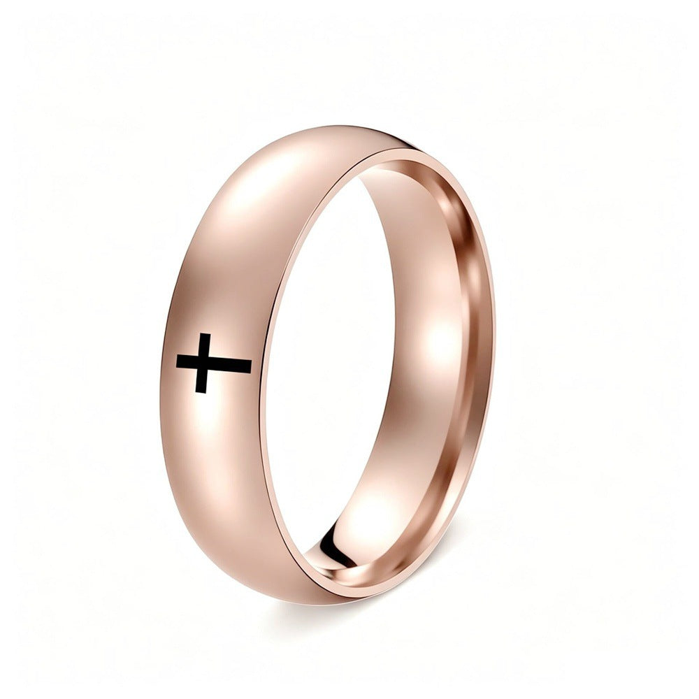 Herren Ring mit minimalistischer Plusgravur Shop Nory