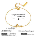 Damen Armband mit eleganter "Love"-Prägung aus hypoallergenem Edelstahl Shop Nory