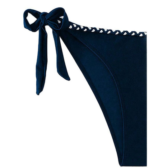 Damen Bandeau-Bikini-Set mit raffinierten BindShopnoryändern