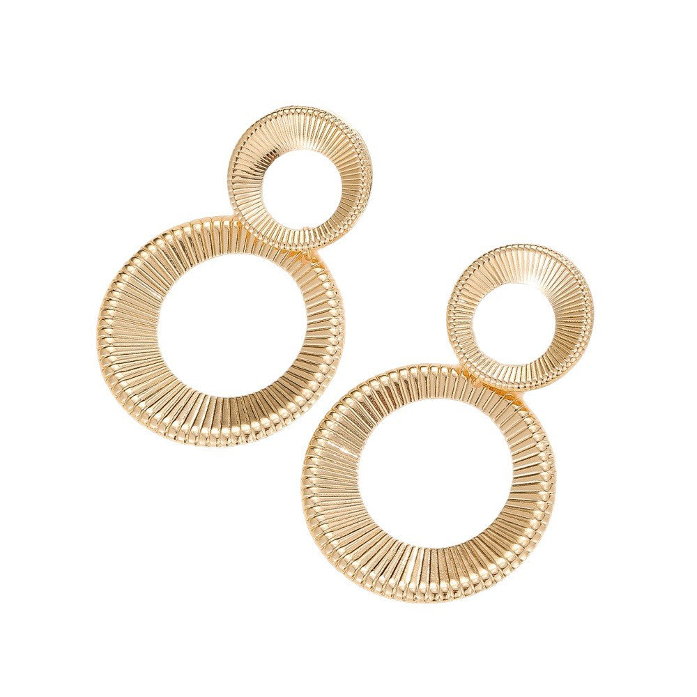 Damen Ohrhänger mit elegantem, gewelltem Design Shop Nory