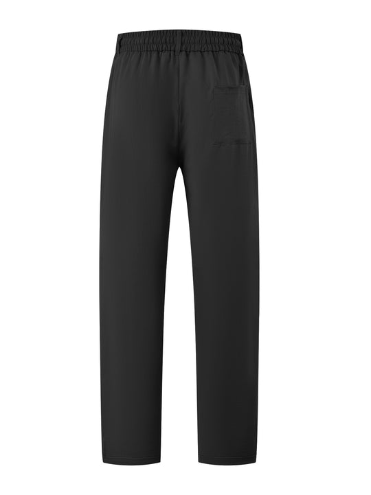 Damen Leichte Relaxhose mit elastischem Bund, geradem Schnitt & aufgesetzter Gesäßtasche Shop Nory