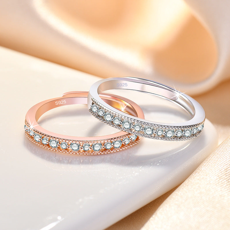 Damen Funkelnder Zirkonia Ring mit elegantem Design Shop Nory