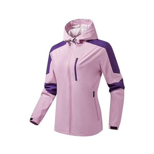 Herren Atmungsaktive Softshell‑Hardshell‑Hybridjacke mit Kapuze und wasserdichten Reißverschlusstaschen Shop Nory
