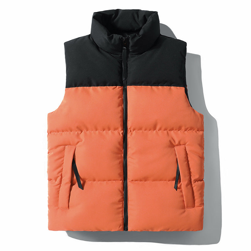 Herren Gesteppte Thermo‑Steppweste mit hohem Kragen und winddichter Schulterblende Shop Nory