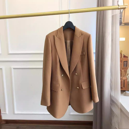 Damen Eleganter Doppeltbreasted Blazer Shop Nory