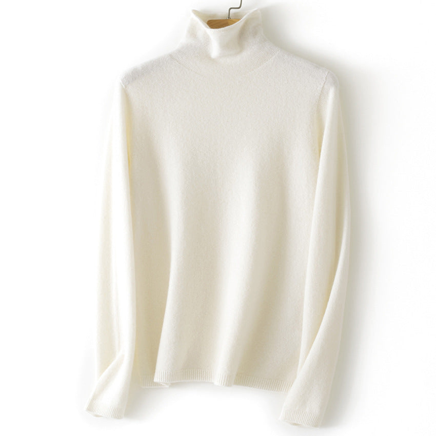 Damen Feinstrick Rollkragenpullover aus Kaschmirmischung leicht oversized Shop Nory