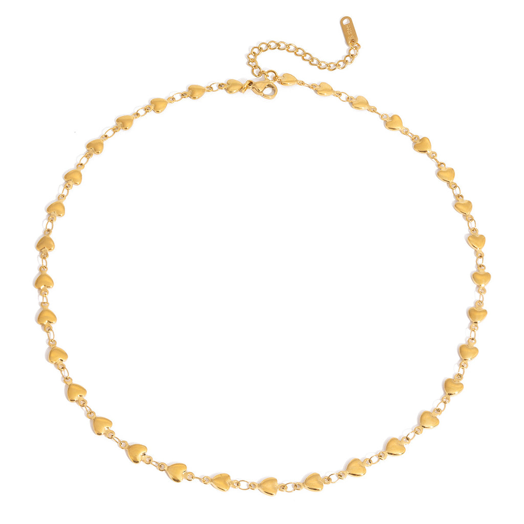 Damen Halskette mit geschmackvollem geometrischem Design und verlängerbarem Kettensystem Shop Nory