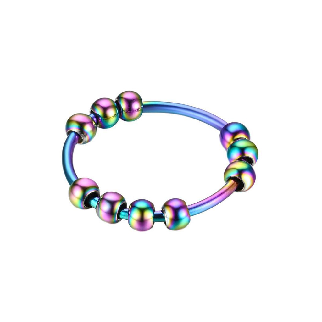 Damen Modischer Ring mit ballförmigen Akzenten Shop Nory
