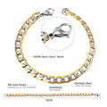 Damen Edelstahl Armband mit goldplattierten Akzenten Shop Nory