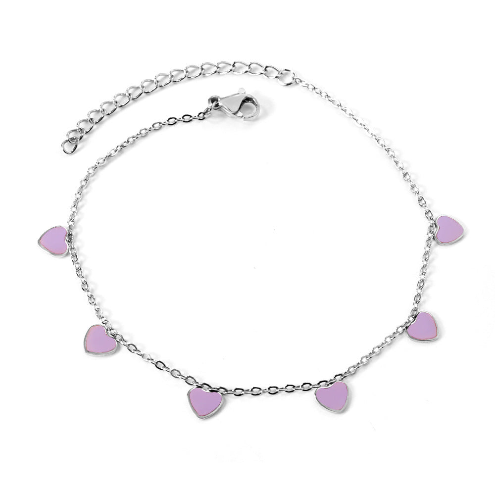 Damen modische Herz-Armband mit goldplattierten Akzenten Shop Nory
