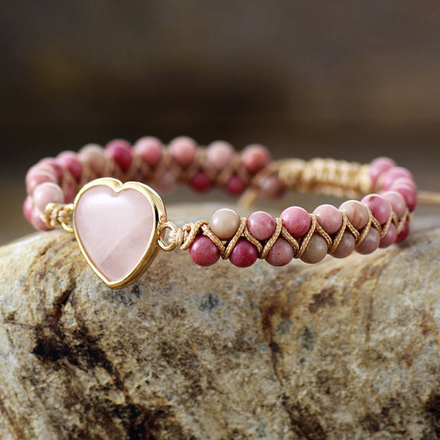 Elegantes Herz-Perlen-Armband | Shop Nory