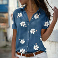 Damen Bluse mit floralem Design