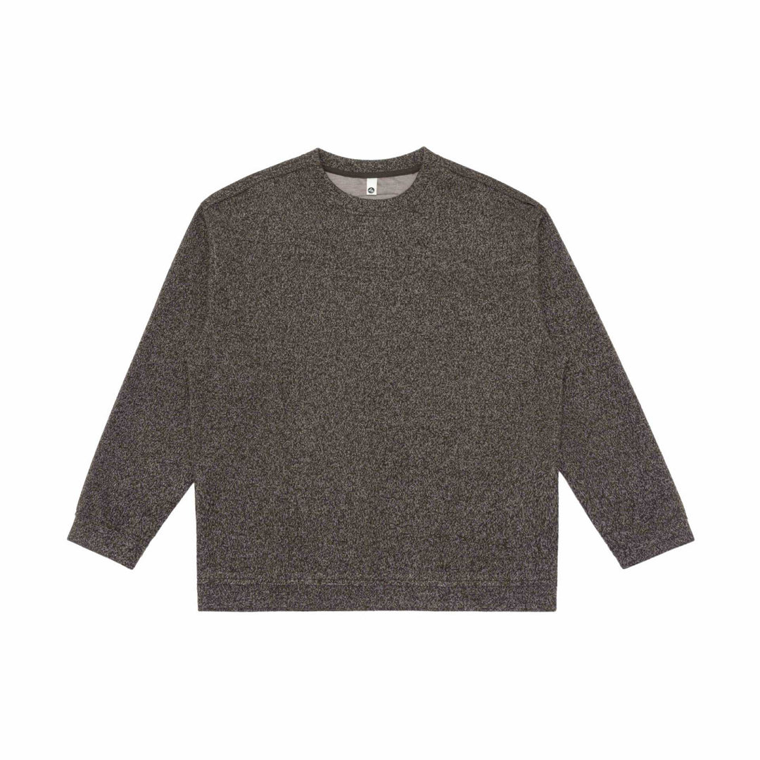 Unisex Feinstruktur-Sweatshirt mit Rundhalsausschnitt und Oversize‑Silhouette Shop Nory