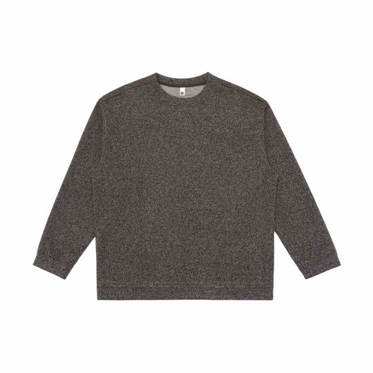 Unisex Feinstruktur-Sweatshirt mit Rundhalsausschnitt und Oversize‑Silhouette Shop Nory