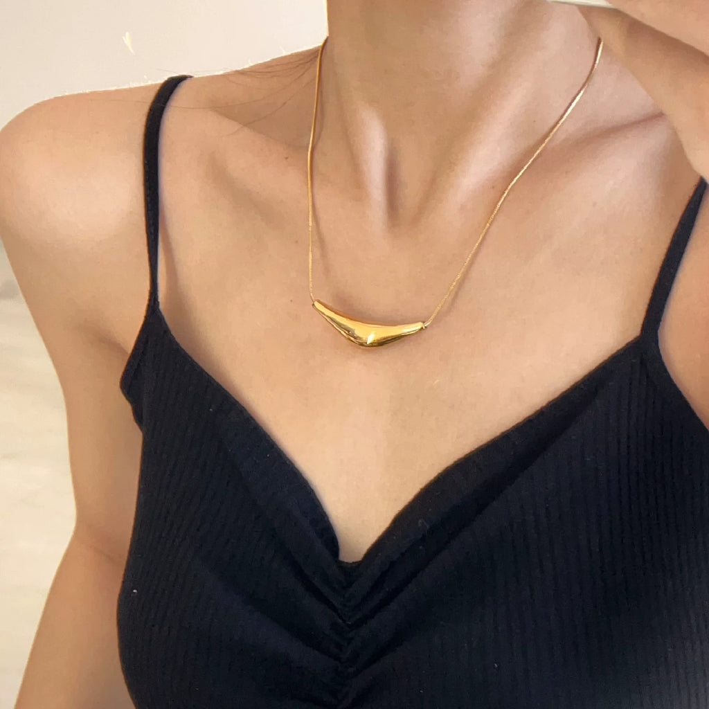 Frauen Minimalistische Geometrische Anhänger Halskette Shop Nory