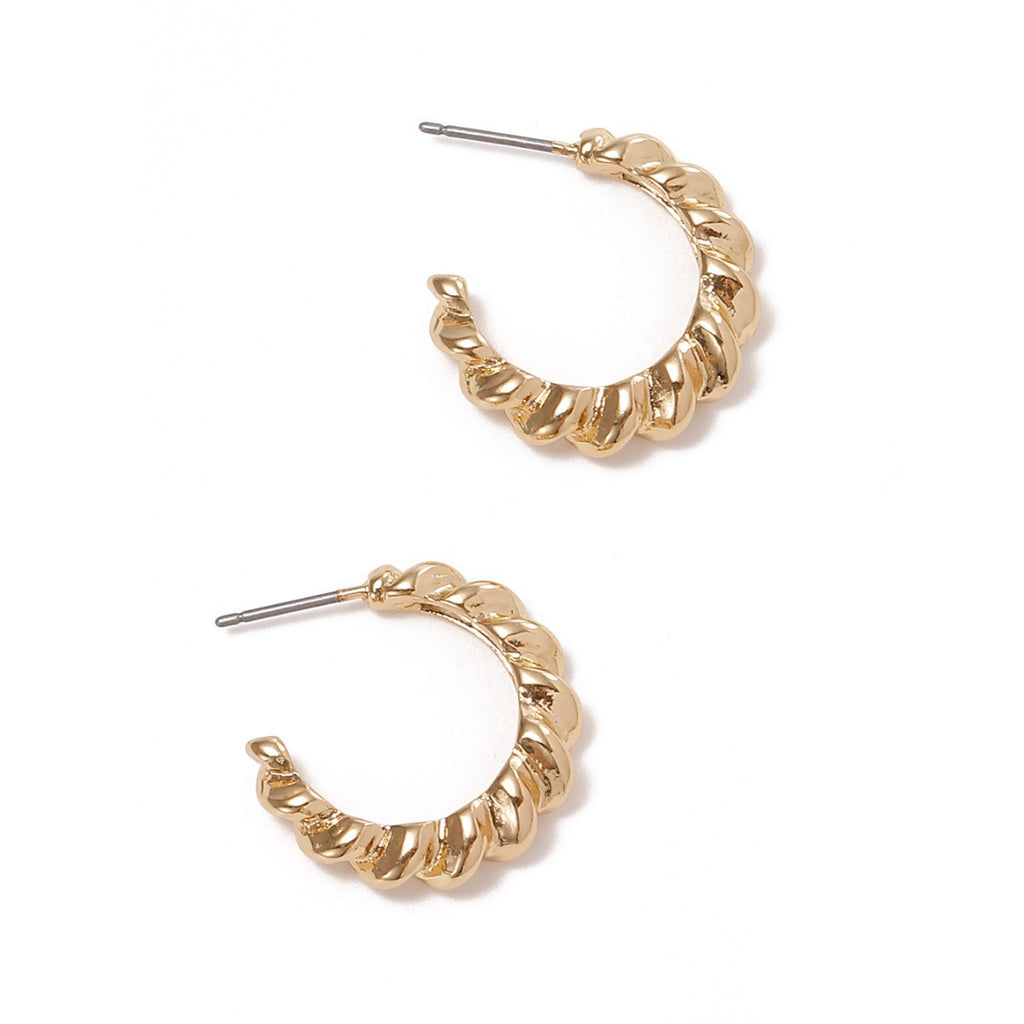 Damen Hängende Ohrstecker mit elegantem Wellendesign Shop Nory