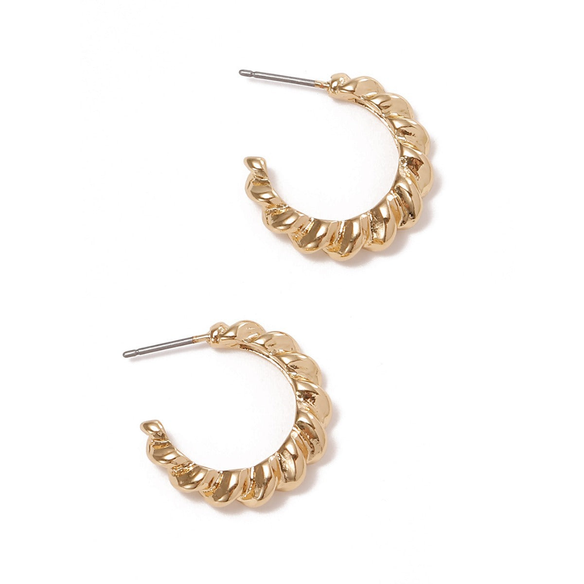 Damen Hängende Ohrstecker mit elegantem Wellendesign Shop Nory