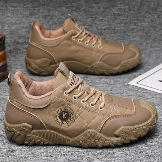 Herren Robuster Outdoor-Sneaker mit profilierter Trail-Sohle und gesteppter Obermaterial-Optik Shop Nory
