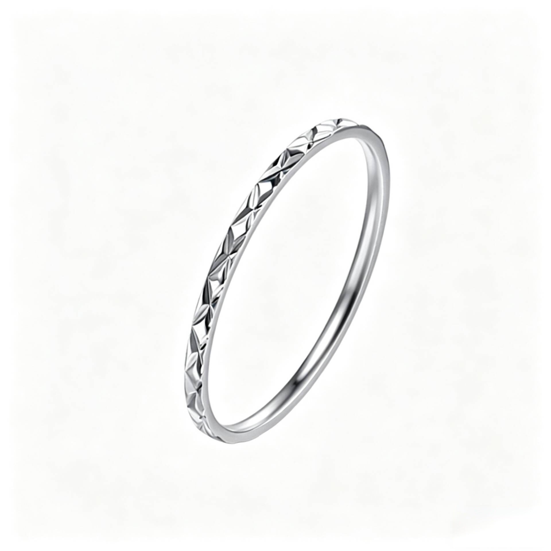 Damen Ring mit kunstvollem geometrischen Muster Shop Nory