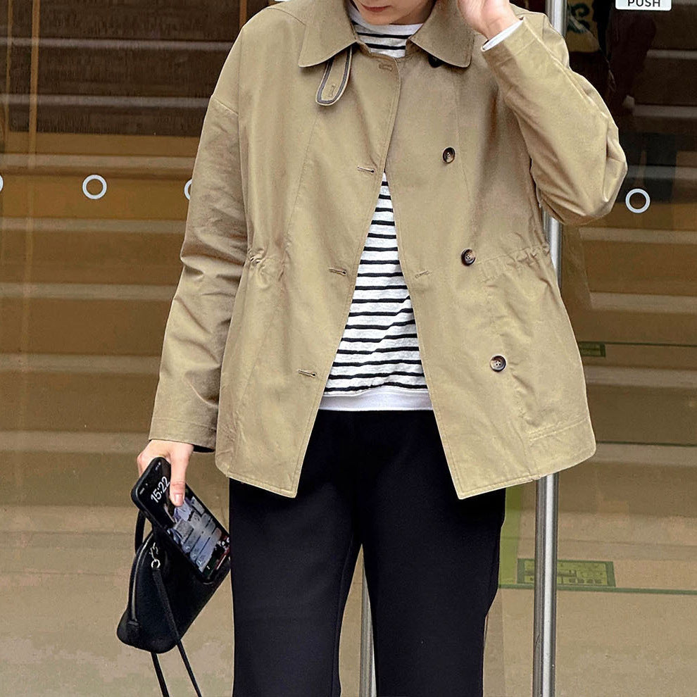 Damen Modische Kurzjacke mit hohem Kragen Shop Nory