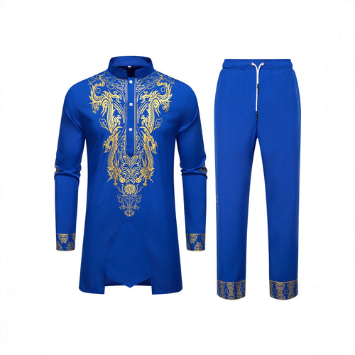 Herren Tunika- und Freizeithosen-Set Shop Nory