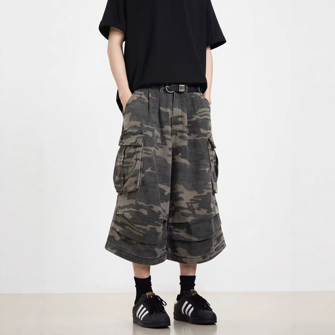 Herren Modische Cargoshorts mit weitem Schnitt Shop Nory