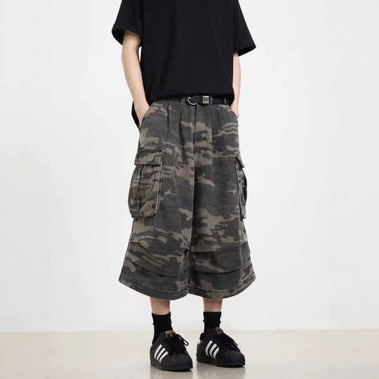 Herren Modische Cargoshorts mit weitem Schnitt Shop Nory