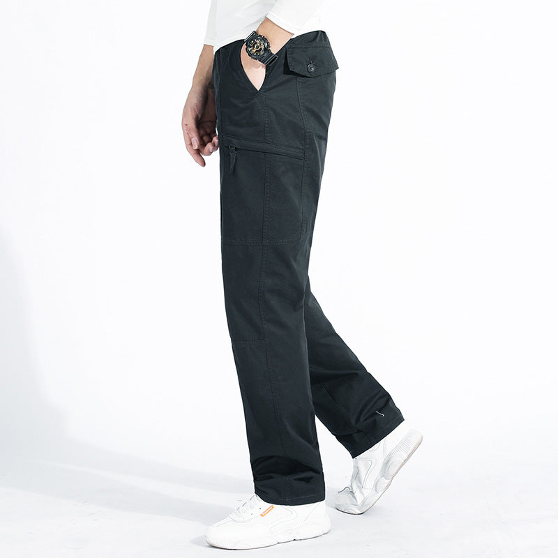 Damen Cargo-Hose mit elastischem Bund, verstärkten Nähten und multifunktionalen Taschen Shop Nory