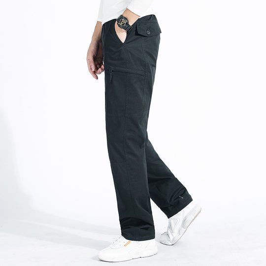 Damen Cargo-Hose mit elastischem Bund, verstärkten Nähten und multifunktionalen Taschen Shop Nory
