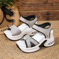 Damen Sportliche Sandalen mit dämpfendem Absatz und verstellbarem Riemendesign
