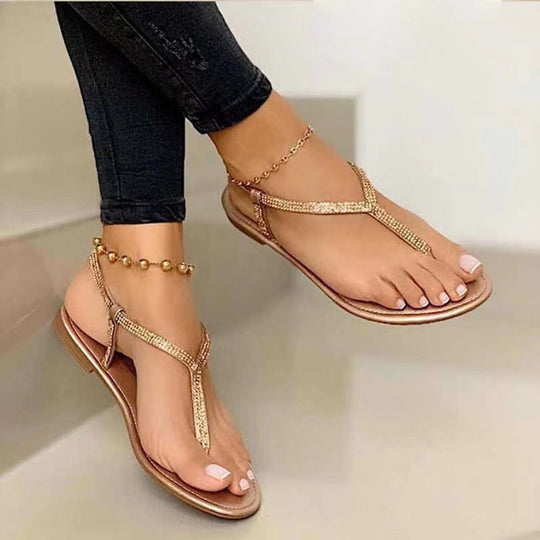 Damen glamouröse Flip-Flops