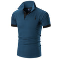 Herren Poloshirt mit modernem Kragen und figurbetonter Passform Shopnory