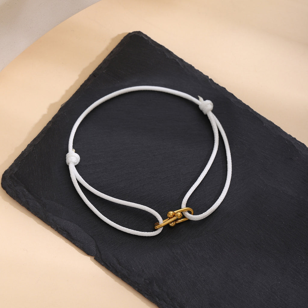 Damen elegantes und verstellbares Armband mit praktischem Verschluss Shop Nory