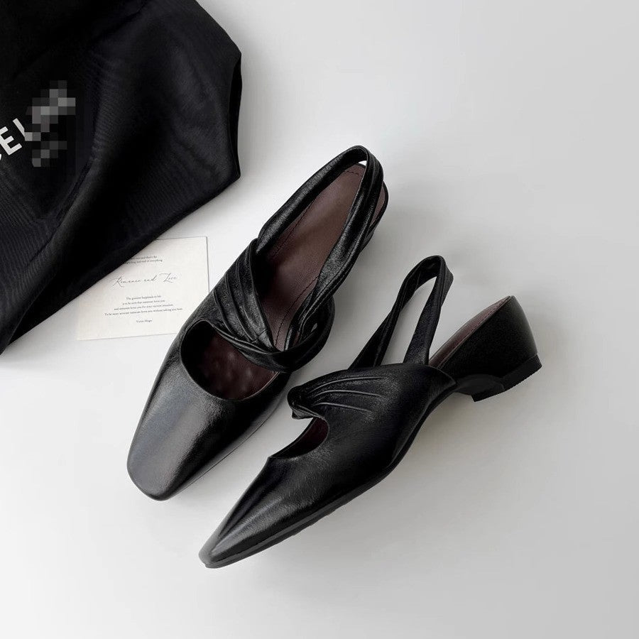 Damen Elegante spitze Pumps mit feinem Riemendesign Shopnory